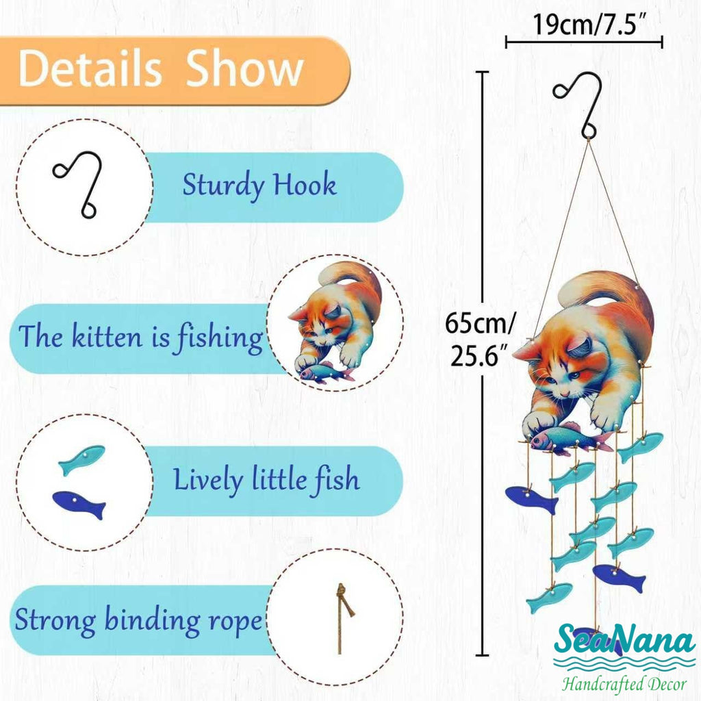 Serene Fisherman's Melody Wind Chime